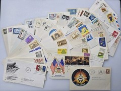 First Day of Issue Lot of 20 Commemorative Stamped Envelopes Vintage 1999 2000