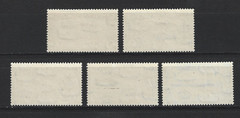 Egypt 1933 Aviation Mi. # 186 – 190 full set Original Gum Mint Never Hinged