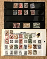 1872-1922 DEUTSCHE REICH POSTAGE STAMPS