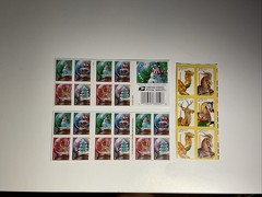 SNOW GLOBES Holiday Christmas Santa Reindeer USPS (20 Forever Stamps) MNH [NEW]