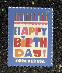 2026USA #6069 Forever Happy Birthday – Single Stamp mint