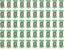 S & H Green Stamp Series 652EI Sheet of 50 Mint NH