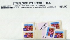 2002 Star Flowers – Peel & Stick Collectors Pack
