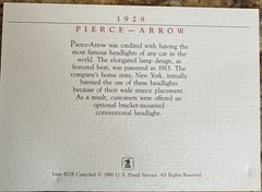 Antique Cars / Their Stamps (First Day Issue) and Discription Of Each Car
