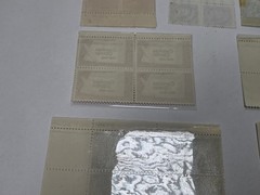 Vintage Postage Stamps Blocks Lot Original Gum And Used Collectible