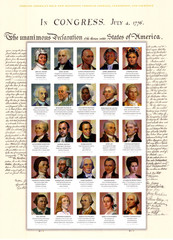 USA 2026 DECLARATION OF INDEPENDENCE 250 ANNIVERSARY,25 FOREVER STAMPS SHEET MNH