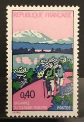 France #1349 Mint Never Hinged Complete 1972 International Tourism