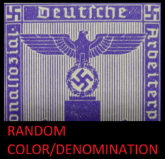 Nazi Germany Third Reich Eagle Stamp 1942 WW2 Issue Reichspfennig Rare Artifact