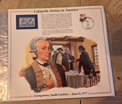 Mint- 16 United States Postal Service Historical Events cards 1983-84 w/stamps