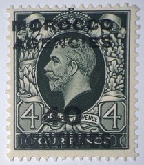 Travelstamps: 1937 Great Britain Stamps, #76 Mint NH Offices Morocco OP MOGNH