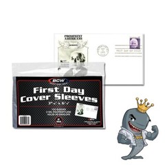 BCW First Day Cover Sleeves FREE SHIP