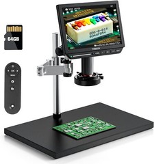 TOMLOV Digital Microscope Coin Microscope Magnifier Soldering Microscope USed