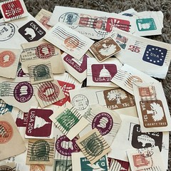VINTAGE USA SQUARES CUTOUT LOT – NICE COLLECTION!