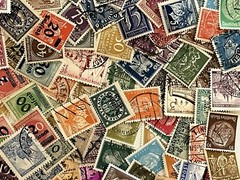 GERMANY – DEUTSCHES REICH – with WWII – Collection of 200 used stamps