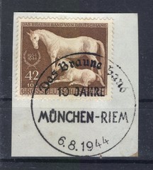 DR-3 Reich 899 Luxury Cover Stamp Piece Germany (1933-1945)