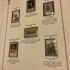 U.S.-(-1968-1969-)-HISTORICAL EVENTS-lot Of 14-Stamps-ON ALBUM PAGE-MINT#30