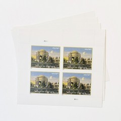 Scott 5667 Palace of Fine Arts $26.95 Pane of 4 MNH 2022 Priority Mail Express