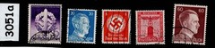 Stamps Adolf Hitler & Officials Third Reich Germany 1933-1945 WWII #3051a