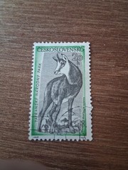 CZECHOSLOVAKIIA – Stamp – Sc# 818 – used – 1957 – Lt. cancel – VF