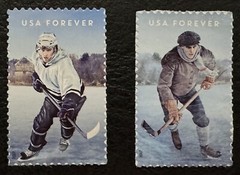 2017 Scott #5252-53 – Forever – HISTORY OF HOCKEY – Set of 2 Singles – Mint NH