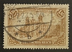 Travelstamps: Germany Stamp Architecture – 1.50m Used Handstamped