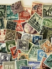 DEUTSCHES REICH – mainly WWII, with areas – Collection of 500 stamps – MNH/Used