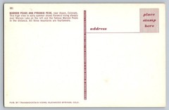 #5298l O Beautiful Maroon Bells Colorado Maxi Card
