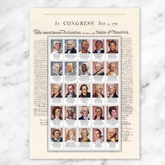 US Figures of the American Revolution 2026 NDC Imperf Pane of 25 Avail. Aft 4/25