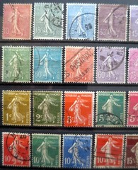 France 38 Sower stamps vintage 1905-1938 collection rarely seen at bargain price