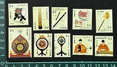 L551 Japan 2020 Musical Instruments Series #3 Set 10 Used Stamps Free Shipping