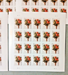 USA 2017 Scott #5199 Celebration Flower Forever Stamps (Lot of 5 Sheets) MNH