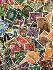 DEUTSCHES REICH – mainly WWII, with areas – Collection of 500 stamps – MNH/Used
