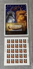 Royal Mail Staff Issue Christmas Card And 25 1st Class Stamps 2011 Mint