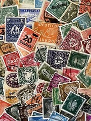 DEUTSCHES REICH – mainly WWII, with areas – Collection of 500 stamps – MNH/Used