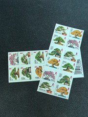 2012 US Bonsai Booklet Pane of 20, Forever Stamps – MNH – 100 pcs in total