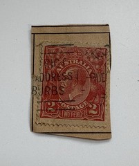 Australia 1931 King Geroge V 2 Pence Scarlet Sc-116 – US Seller Stamp Collecting