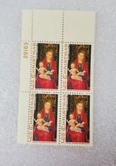 Halloween Stamps Legend Sleepy Hollow Christmas Madonna & Child Holly Not Hinged