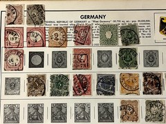 1872-1922 DEUTSCHE REICH POSTAGE STAMPS
