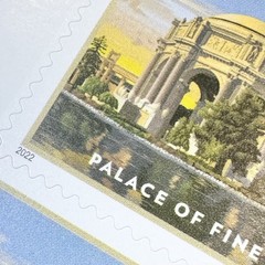 Scott 5667 Palace of Fine Arts $26.95 Pane of 4 MNH 2022 Priority Mail Express