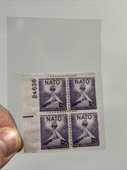 3 Cent – NATO Block / 4 stamp set + 2 stamp set – 1950s MNG