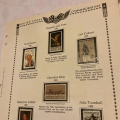 U.S.-(-1968-1969-)-HISTORICAL EVENTS-lot Of 14-Stamps-ON ALBUM PAGE-MINT#30
