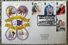 Historical Events At The Theatre Clwyd 28th April 1982 Dawn First Day Cover