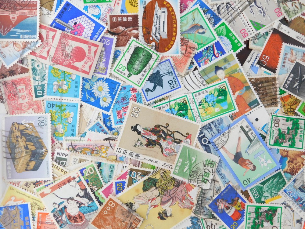 STAMP JAPAN Commemorative 700pc lot off paper philatelic collection 50%com ver2