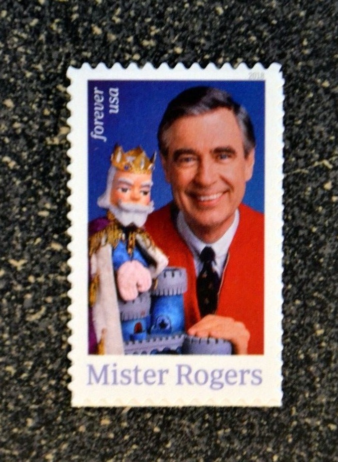 2018USA #5275 Forever Mister Rogers – Single Postage Stamp Mint NH Mr.