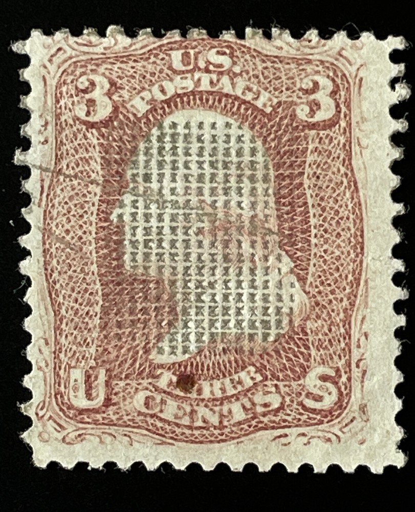 US Stamps; Scott #85 1867 Grilled Issues MINT (Scarce Stamp) w/PSE Cert. $8,000