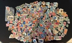 Large lot of domestic & international, Cancelled Postage Stamps BFO