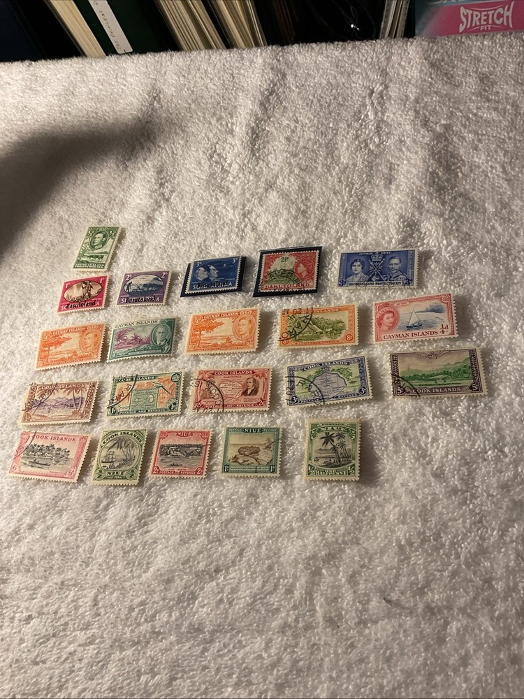 BRITISH COLONIES .HISTORICAL EVENTS-LOT OF 21-Stamps-MH/USED-#244