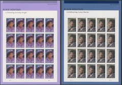 2017-18, USA, BLACK HERITAGE TWO FOREVER SELF-ADHESIVE PANES OF 20 SC.#5171/259