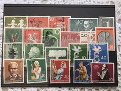 Germany Complete Year 1958 Stamp Set Mint Never Hinged MNH German Stamps