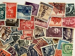 GERMANY – DEUTSCHES REICH – with WWII – Collection of 200 used stamps